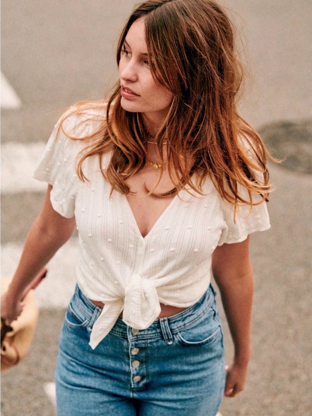 Sezane Justine Cardigan Top XXS/XS